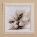 Persian cat_crossed embroidery - Needlework - sewing