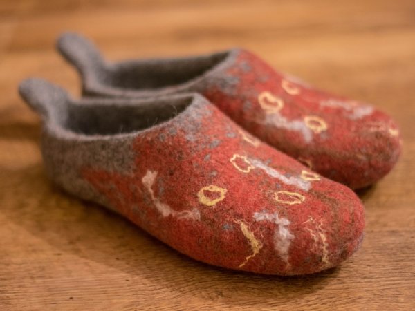 Veltos šlepetės "Vintažinės" - Shoes & slippers