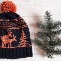 Wool hat "Fornicating deer" - Hats - knitwork