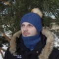 Men's Knitted Hat and cowl - Hats - knitwork