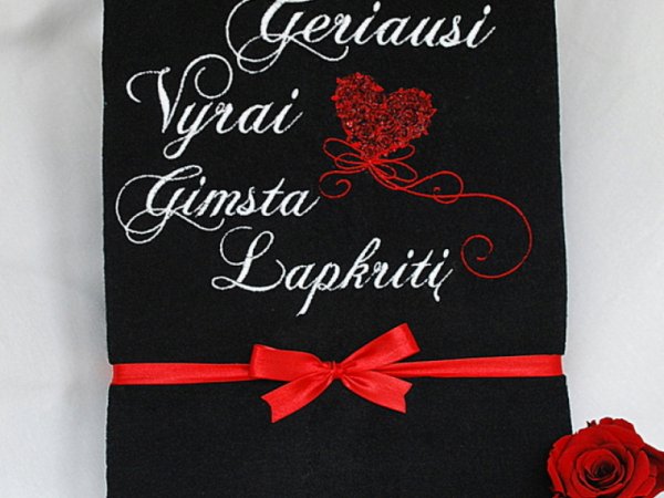 Geriausi Vyrai Gimsta.... ♥ Siuvinėtas chalatas 1