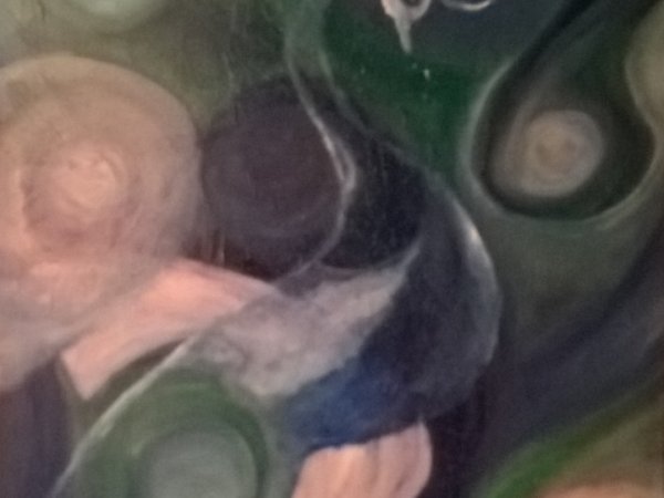 laimes paukste - Oil painting