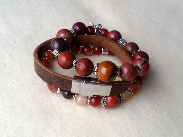 apyrankė iš akmenukų 4 - Bracelets
