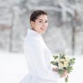 White wool bridal winter coat - Jackets & coats - felting