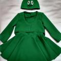Grasshopper carnival costume for girl - Other clothing - sewing