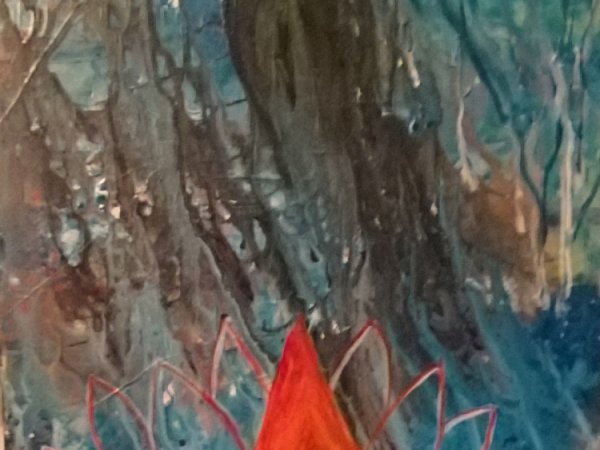 secret garden - Acrylic painting