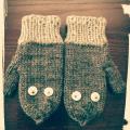 Children's gloves "Mouse" - Gloves & mittens - knitwork