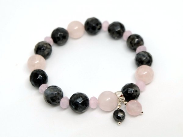 Luxurious and elegant GREY - Necklace and Bracelet 3
