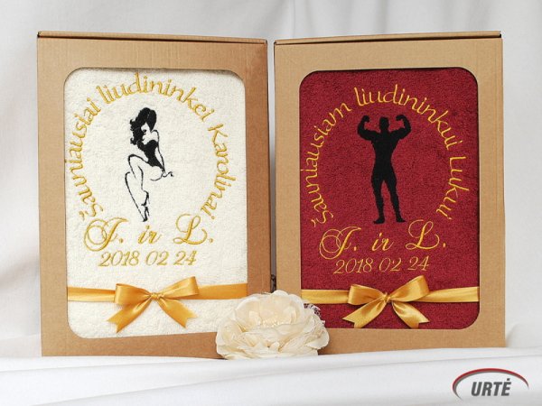 ♥ Dovanos patiems šauniausiems liudininkams dėžutėse! - Needlework