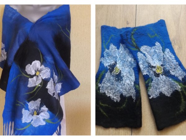 veltas komplektas "Vakaro žiedai" - Kits