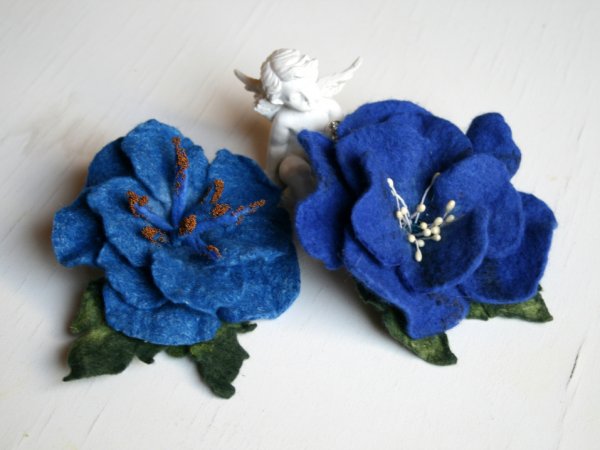 Veltos gėlės ,,MĖLYNOS ,, - Flowers
