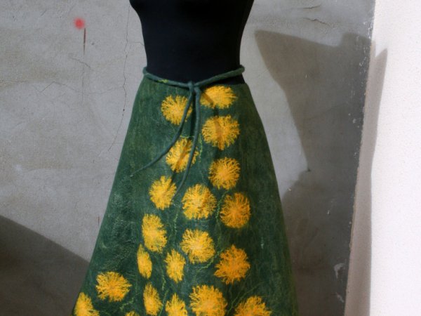 Veltas sijonukas ,,PIENIŲ MIDUS ,, - Skirts