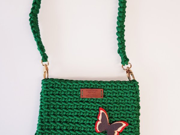 Nerta rankinė per petį žalia - Handbags & wallets