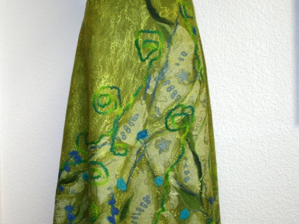 Veltas sijonas ,,PIRMI ŽIEDAI ,, - Skirts