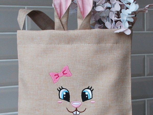 Zuikutės krepšelis - velykinėms gėrybėms sudėti! - Handbags & wallets