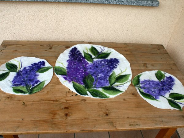 Veltos servetėlės ,,ALYVOS ,, - Tablecloths & napkins