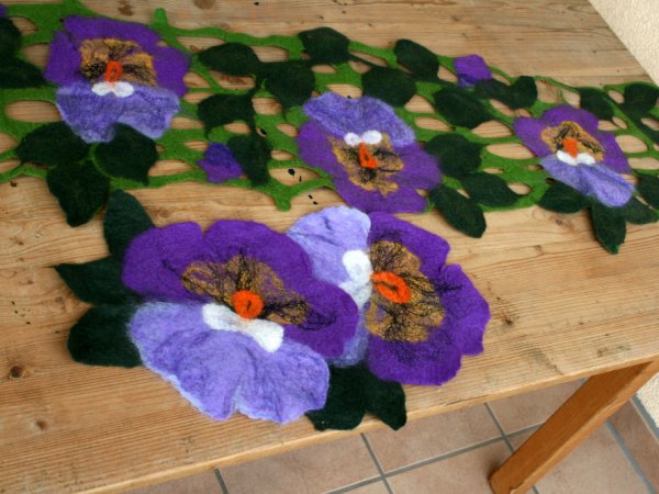 Veltas komplektas ,,NAŠLAITĖS,, - Tablecloths & napkins