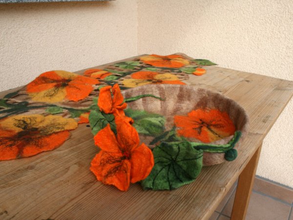 Veltas komplektukas,, NASTURTĖS ,, 2