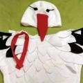 Stork Carnival Costume for kids - Other clothing - sewing