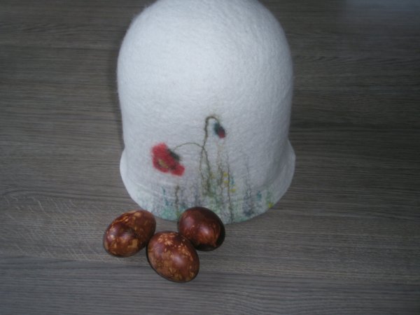 pirties kepurė   gėlinė - Hats