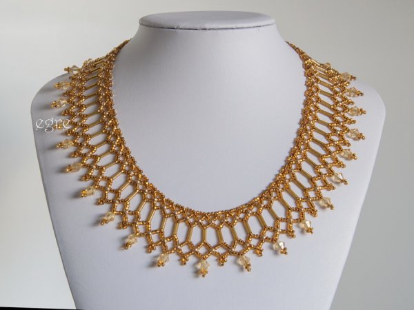 Collar Gold Glitter 2