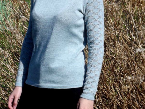 Blouse ""Gentle green world" 2