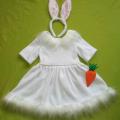 Hare's carnival costume for a girl - Other clothing - sewing