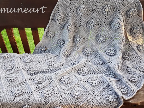 Vaikiškas pledukas (apklotas) "Pilkuma" - Plaids & blankets