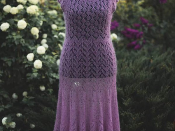 Megzta suknelė,,Pavasarinis dvelksmas" - Dresses