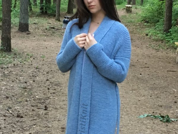 "Rūkas" - Machine knitting