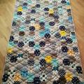 Handmade quilt for a boy 2 - For interior - sewing