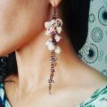 Earings ''Vintage Roses" - Accessory - beadwork