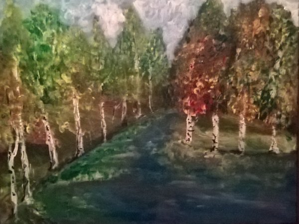 vaizdzialis - Acrylic painting