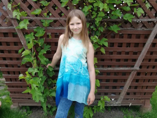 Velta tunikėlė "Purslai" 2
