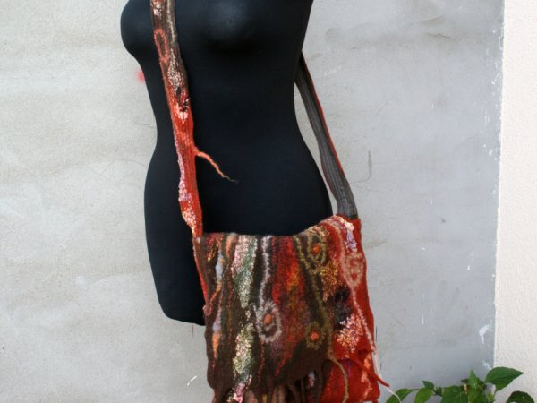 Velta rankinė ,,KELIONIŲ PRISIMINIMAI,, - Handbags & wallets