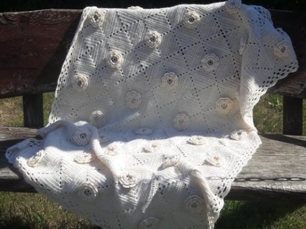 Pledukas su gėlytėmis - Plaids & blankets