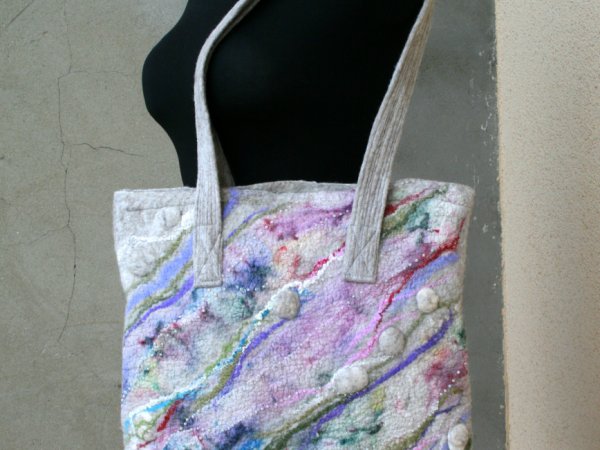 Velta rankinė ir kosmetinė ,,LIETUS,, - Handbags & wallets