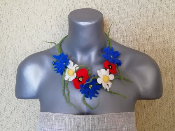 Veltas papuošalas"Vasaros prisiminimas" - Necklaces