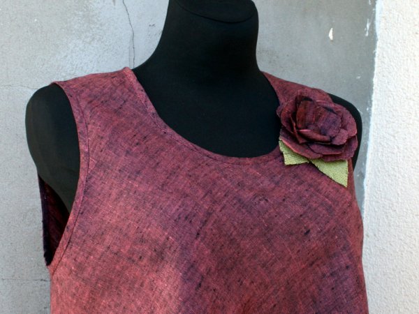 Lininė  suknutė ,,PINAVIJA ,, 3