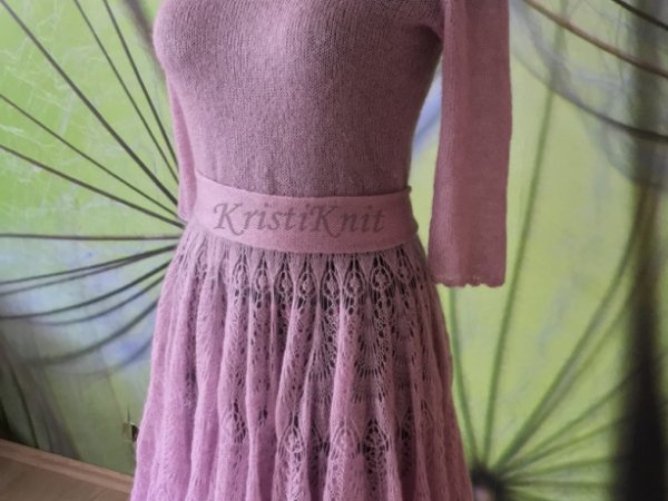 megzta vestuvinė suknelė "Pink" - Wedding clothes