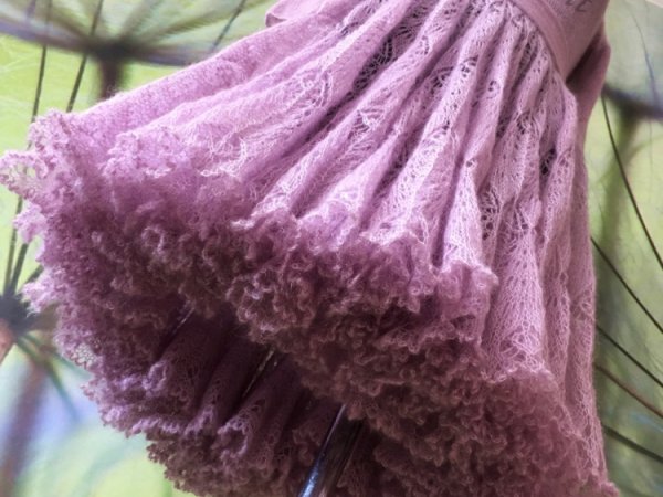 megzta vestuvinė suknelė "Pink" 2