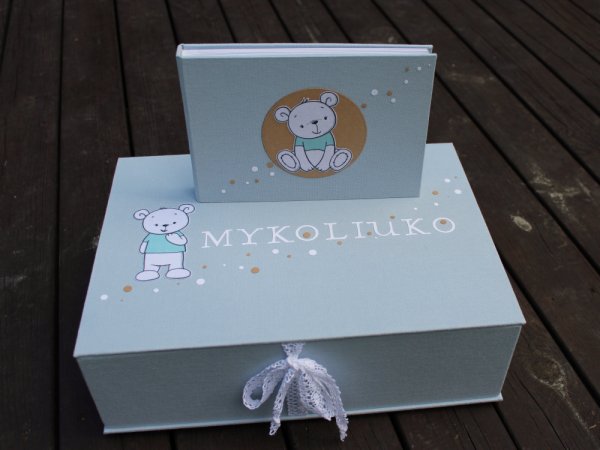 krikšto rinkinys "Mykoliuko" - Albums & notepads