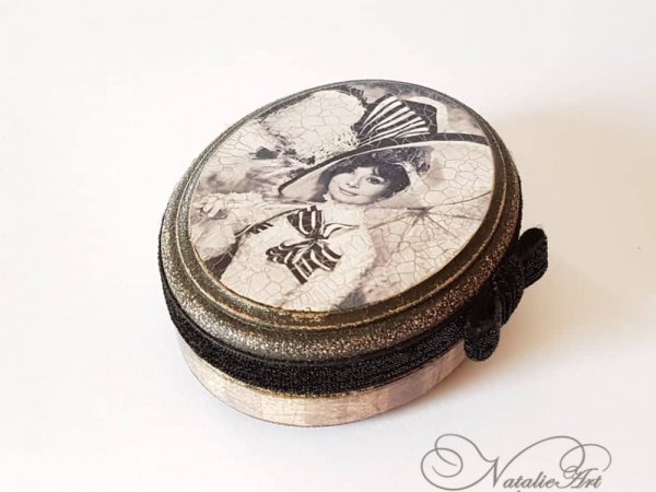 Papuošalų dėžutė 2 - Decoupage