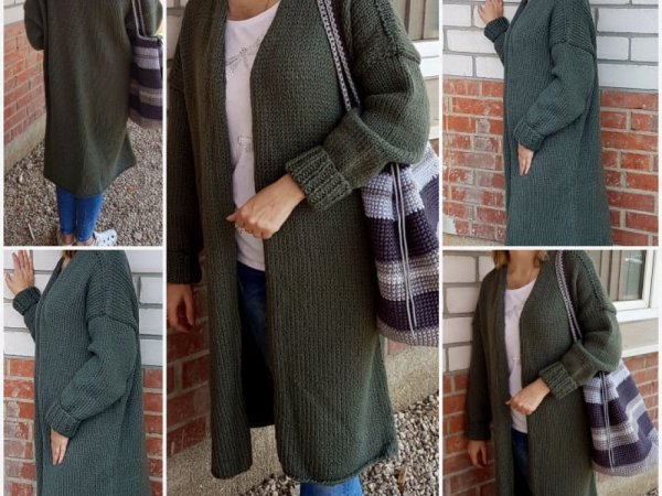 Ilgas megztinis - kardiganas - Sweaters & jackets