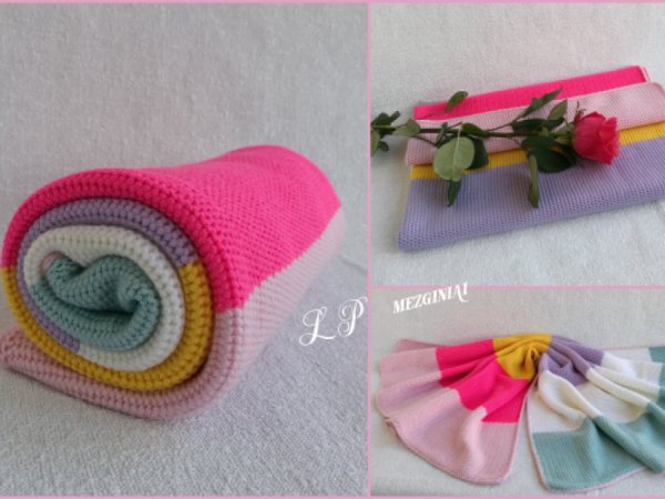 Merino vilnelės pledukas. - Rugs & blankets