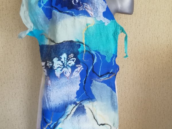 Veltas šalikas "Dangaus sodas" 3