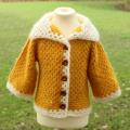 Crochet girl cardigan - Sweaters & jackets - knitwork