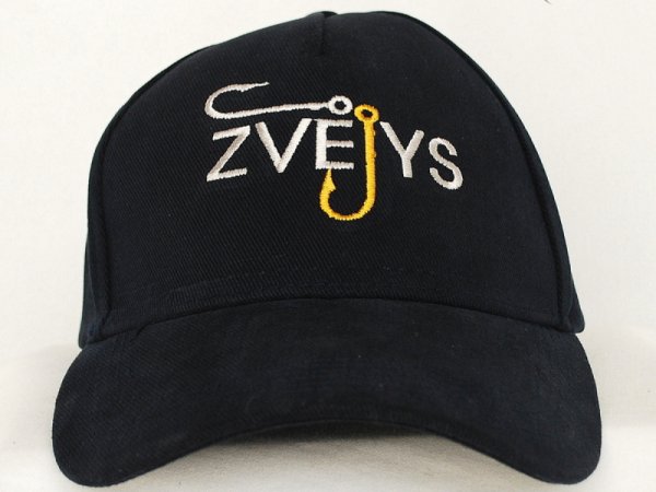 Dovana žvejui - siuvinėta kepurėlė 2
