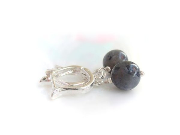 Spectrolite earrings 2