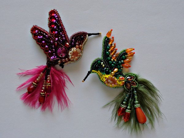 Sagė Kolibris - Brooches